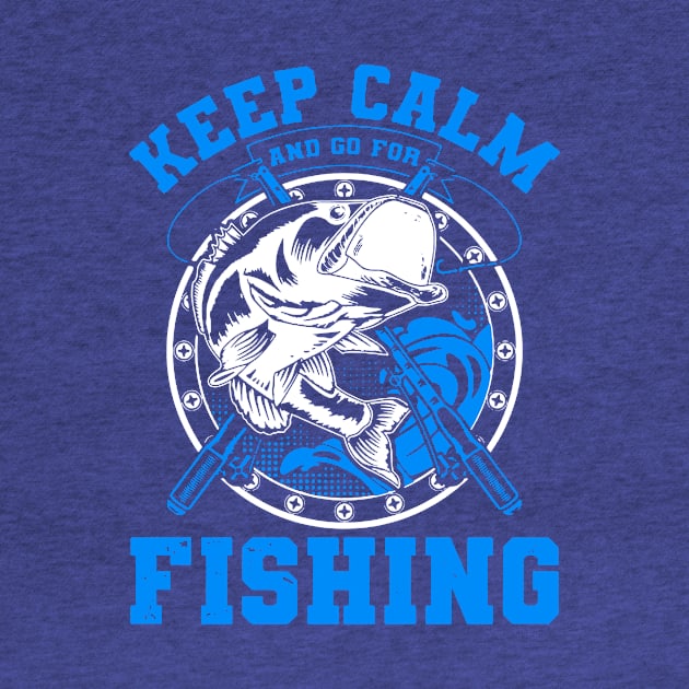 keep calm go fishing 1 by DariusRobinsons